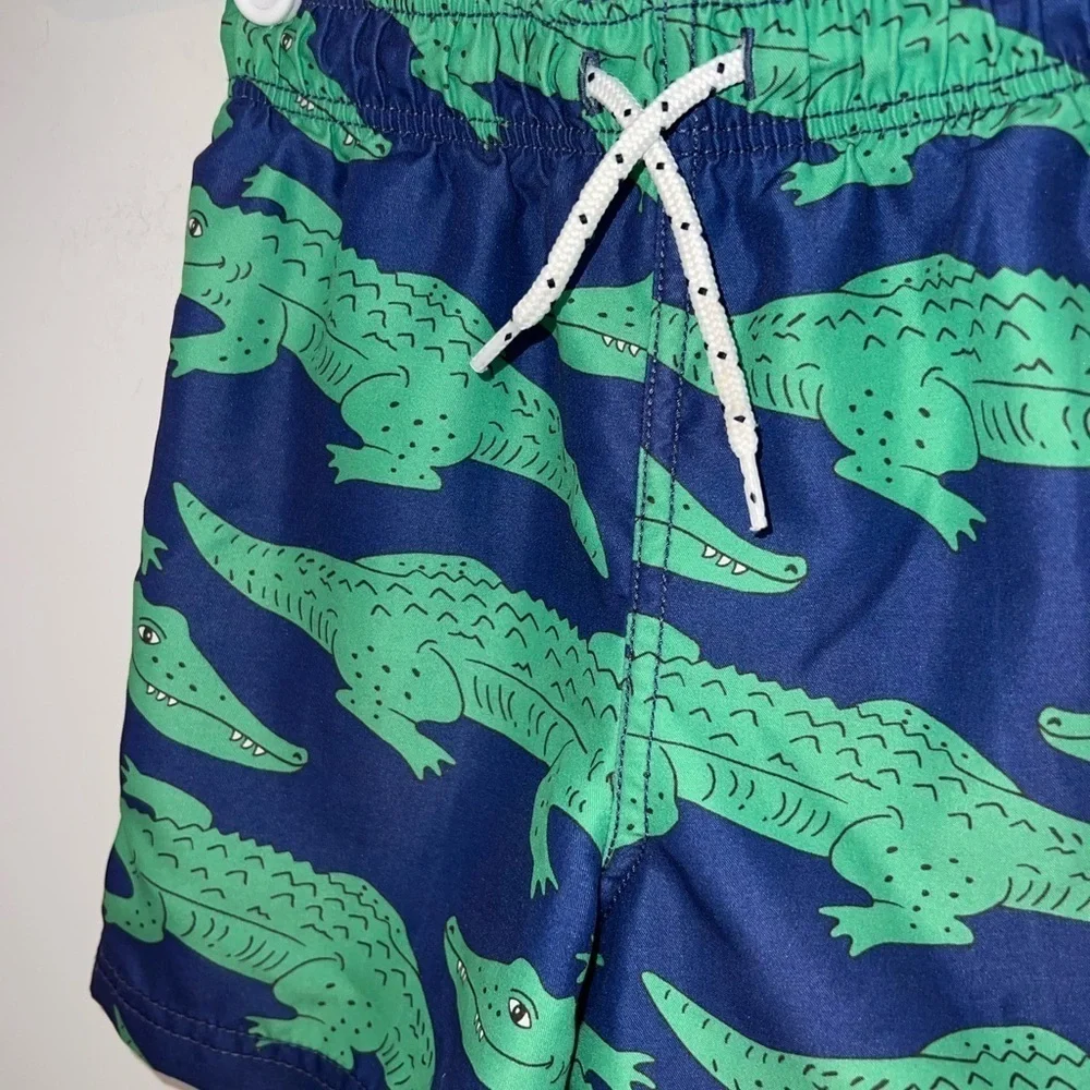 Mini Boben Alligator Swim Trunks size 5
